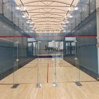 蘇州永鼎總部全玻璃式壁球館