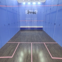 天河科技全玻璃式壁球館